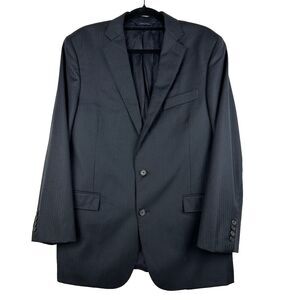 Brooks Brothers Regent 1818 Blazer Mens 42L Blue Wool Vitale Barberis Canonico